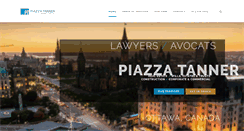 Desktop Screenshot of piazzalaw.com