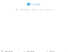 Tablet Screenshot of piazzalaw.com